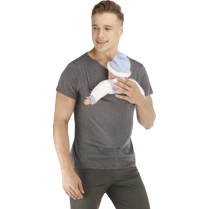 Safety Kangaroo Pocket Pregnancy T Shirt