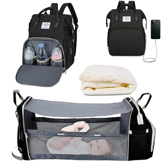 Portable Crib Nappy Backpack